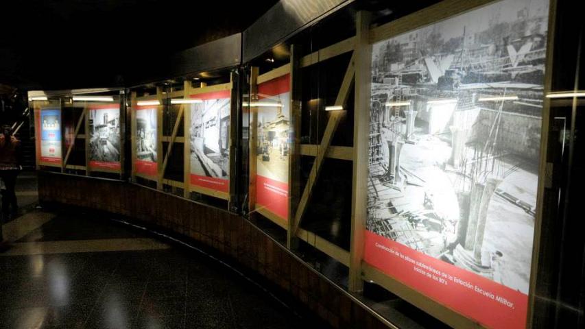 Imagen de Consejo de Monumentos Nacionales inaugura exposición  que retrata la historia del Metro de Santiago