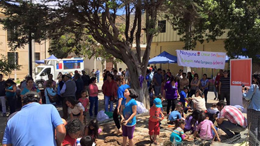 Imagen de Con gran participación de la comunidad finaliza la &quot;Primera fiesta del adobe Canela 2016&quot;