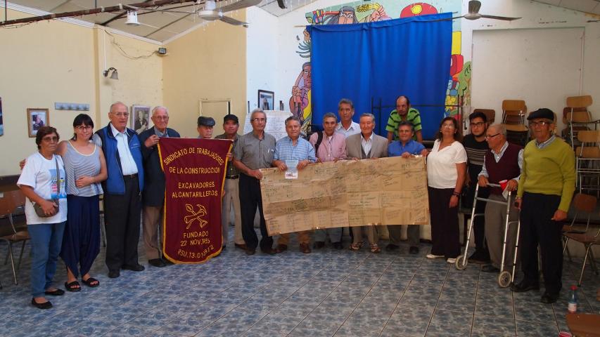 Imagen de Sede social y espacio de memoria de los trabajadores de la construcción, excavadores y alcantarilleros de Santiago, es declarado Monumento Nacional.