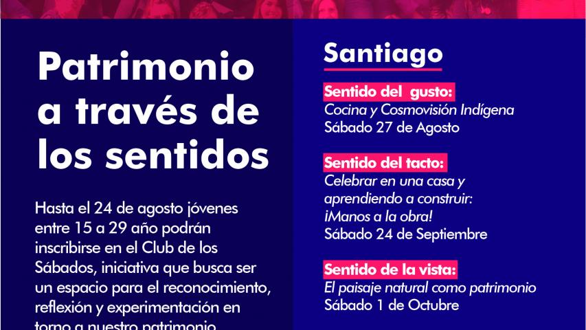 Imagen de Se abre convocatoria para Club de los Sábados en Santiago