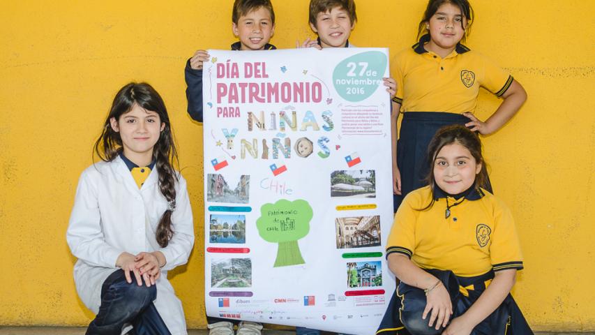 Imagen de Crea el afiche del 1er Día del Patrimonio para Niñas y Niños