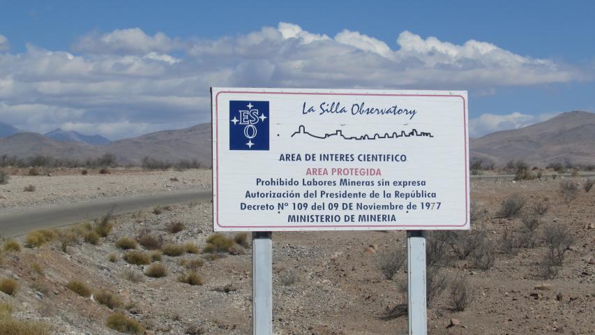 Imagen de Estudian declarar Monumento Nacional los observatorios astronómicos La Silla y Las Campanas