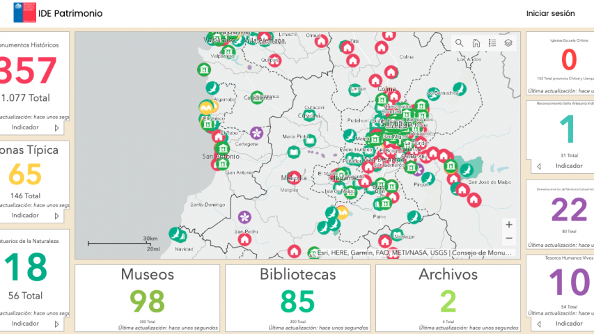 Imagen de Ministerio de las Culturas lanza plataforma con más de 2.900 hitos patrimoniales georreferenciados 