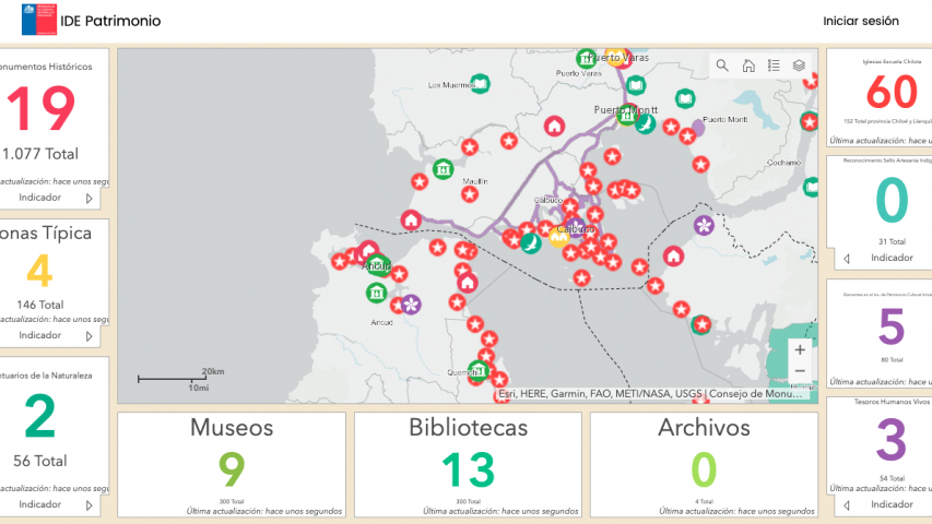 Imagen de Ministerio de las Culturas lanza plataforma con más de 2.900 hitos patrimoniales georreferenciados 