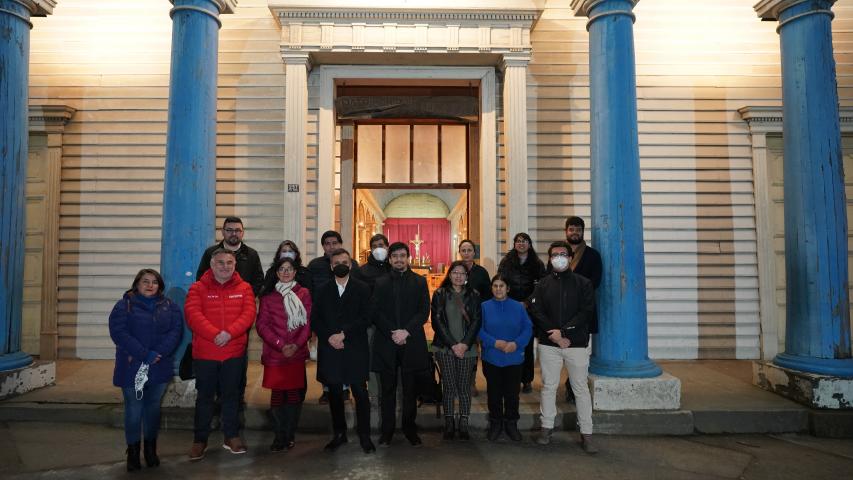 Imagen de Intensa agenda del CMN en Chiloé: equipo técnico visitó iglesias del Sitio de Patrimonio Mundial
