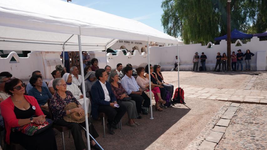 Imagen de Consejo de Monumentos Nacionales inaugura obras que protegerán la estructura de la Iglesia de San Pedro de Atacama