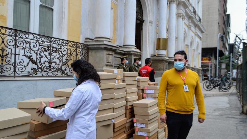 Imagen de Depósito de Paleontología del CMN estrena sus nuevas dependencias en el Palacio Pereira