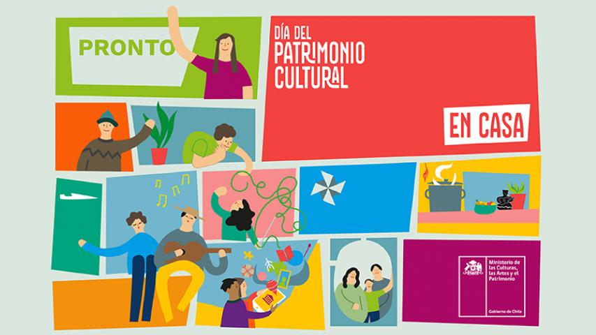 Imagen de Ministerio de las Culturas anuncia #DíadelPatrimonioEnCasa