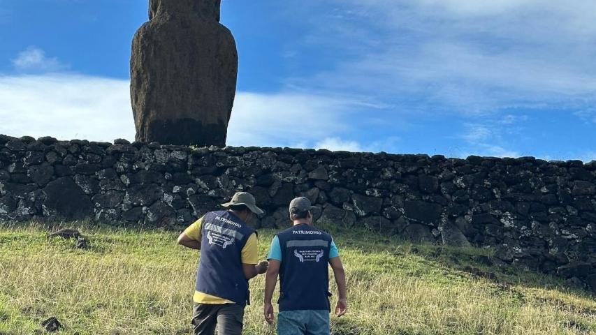 Imagen de Visita técnica del CMN, ST CMN, CNCR y CNSPM  a Rapa Nui