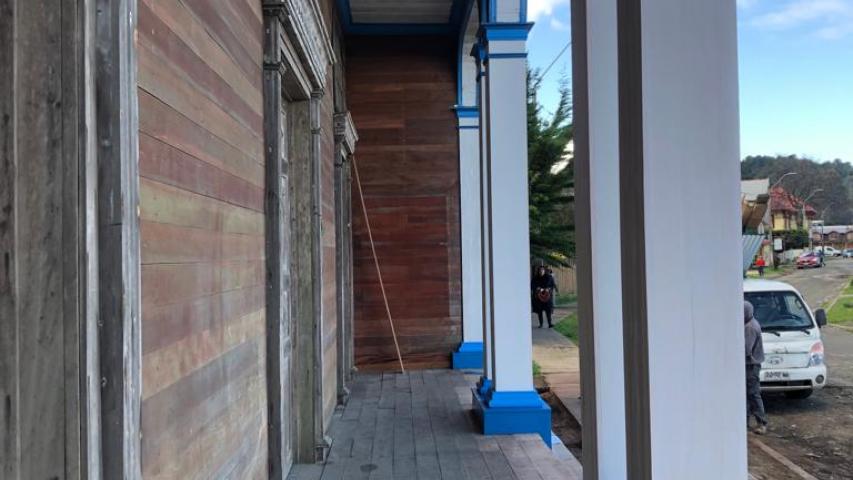 Imagen de CMN culmina obras de emergencia en Iglesia de Tenaún, en Chiloé