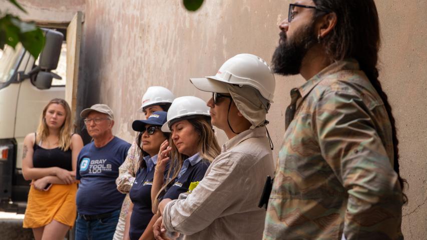 Imagen de CMN supervisa término de las obras de emergencia en  el Sitio de Memoria Ex Cárcel Pública de Pisagua 