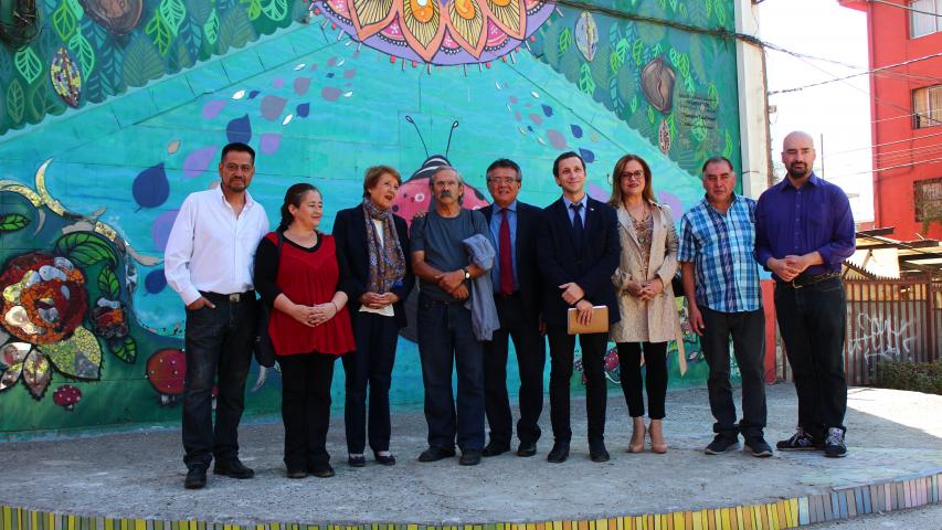Imagen de Ministra Valdés lanza convocatoria para el Día del Patrimonio 2019 e inaugura mural en el Museo a Cielo Abierto en San Miguel