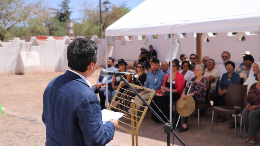 Imagen de Consejo de Monumentos Nacionales inaugura obras que protegerán la estructura de la Iglesia de San Pedro de Atacama