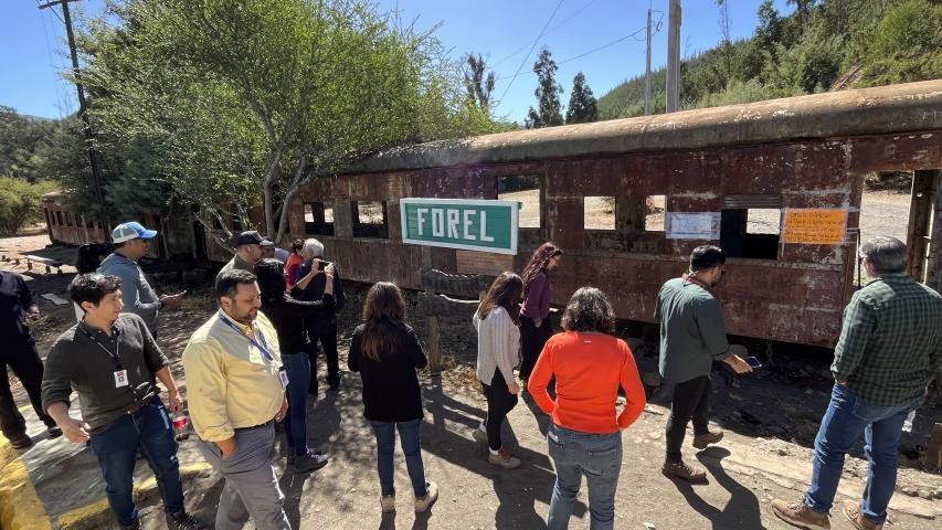 Imagen de Delegación del Consejo de Monumentos Nacionales realizó visita técnica al Ramal Talca-Constitución