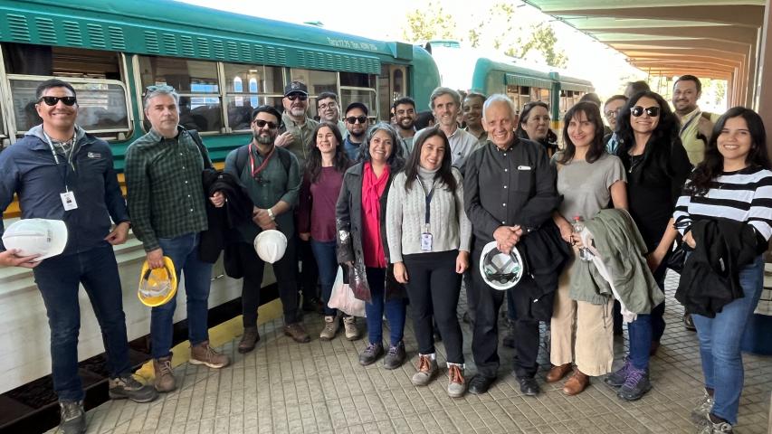 Imagen de Delegación del Consejo de Monumentos Nacionales realizó visita técnica al Ramal Talca-Constitución