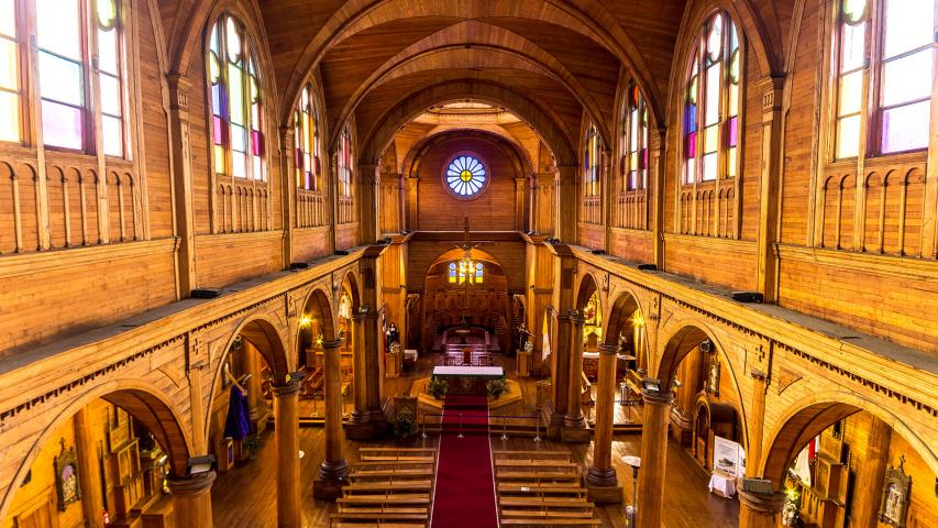 Imagen de CMN inicia celebraciones por los 40 años de la  Iglesia de Castro como Monumento Histórico