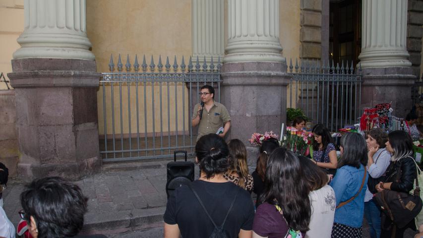 Imagen de Ruta de las memorias de las mujeres recorrió Santiago