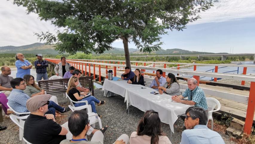 Imagen de Monumento Nacional Puente Confluencia inicia nuevo proceso para su reparación luego de incendio.