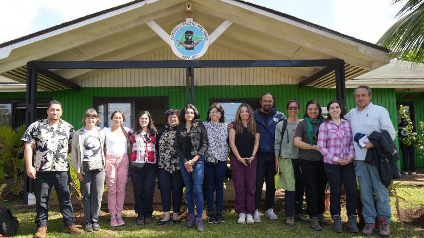 Imagen de Visita técnica del CMN, ST CMN, CNCR y CNSPM  a Rapa Nui