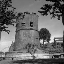 MH Torreón Los Canelos, Valdivia, c. 1952. Autor: Roberto Montandon Paillard