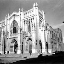 MH Basílica de El Salvador, Santiago, c. 1965. Autor: Roberto Montandon Paillard