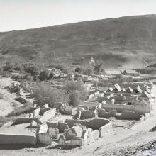 ZT Pueblo San Lorenzo de Tarapacá, Huara, c. 1951. Autor: Roberto Montandon Paillard