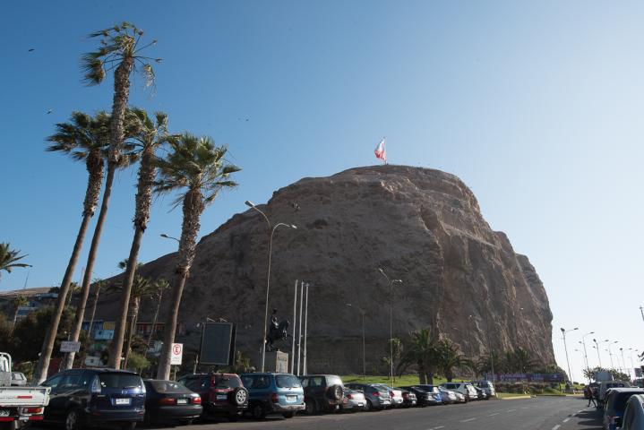 Imagen del monumento Morro de Arica