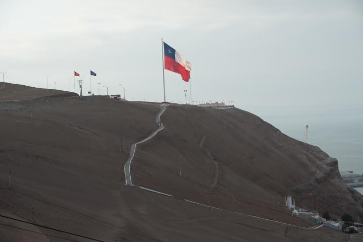 Imagen del monumento Morro de Arica