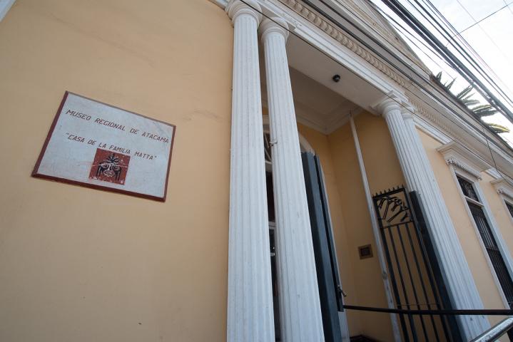 Imagen del monumento Colecciones del Museo Regional de Atacama, dependiente de la Dirección de Bibliotecas, Archivos y Museos