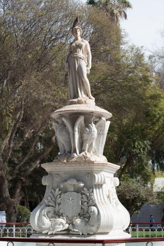 Imagen del monumento Fuente central de la Plaza de Armas de Copiapó