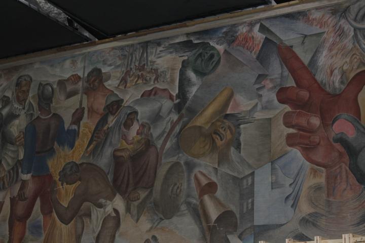 Imagen del monumento Mural &quot;Historia de Concepción&quot; de Gregorio de la Fuente