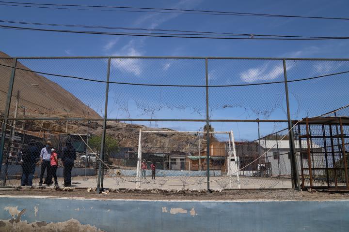 Imagen del monumento Multicancha deportiva de Pisagua