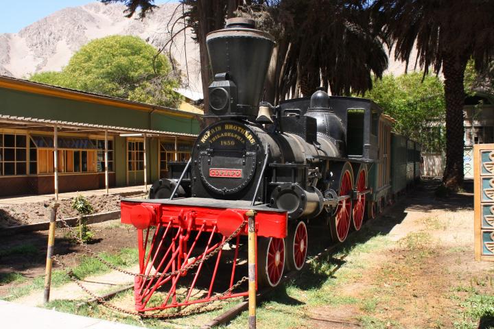 Imagen del monumento Declara locomotora ubicada en Copiapó