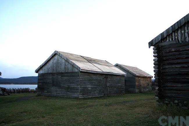 Imagen del monumento Fuerte Bulnes y toda la península denominada Punta Santa Ana