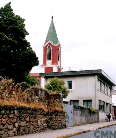 Imagen del monumento Restos del muro de piedra del convento de la Merced