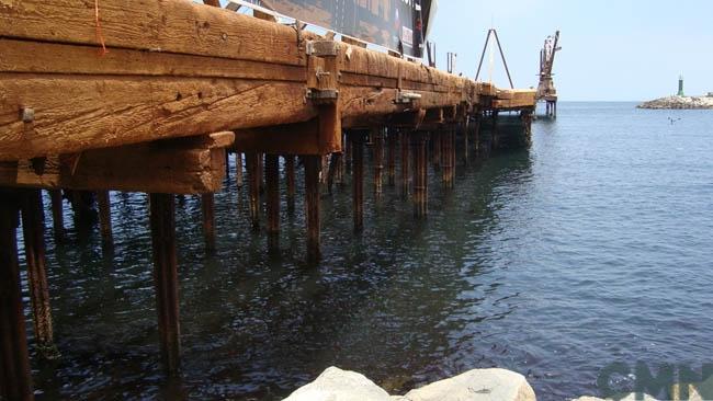 Imagen del monumento Antiguo Muelle Salitrero de la Ex compañía Melbourne Clark