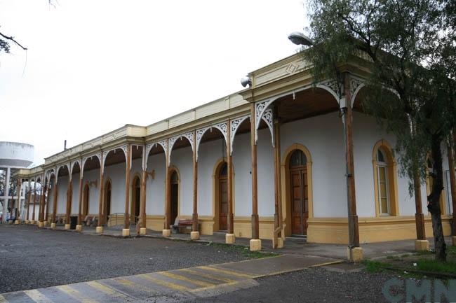 Imagen del monumento Edificio de la Estación de los ferrocarriles del Estado de la ciudad de San Bernardo
