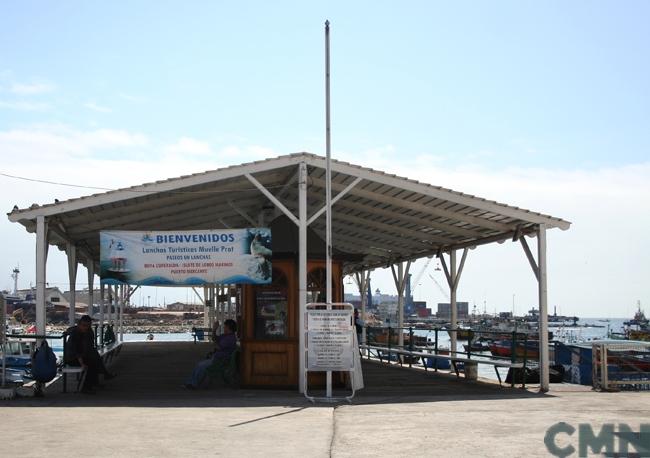 Imagen del monumento Antiguo Muelle de pasajeros del Puerto de Iquique