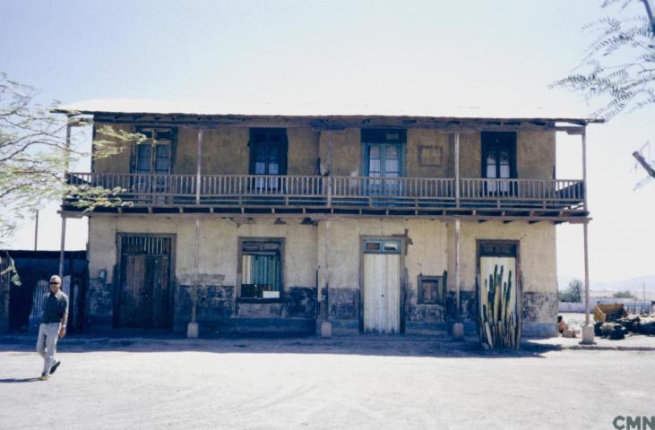 Imagen del monumento El edificio del ferrocarril de Huara