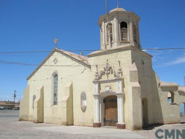 Imagen del monumento Edificios que conforman el barrio cívico de la oficina salitrera María Elena