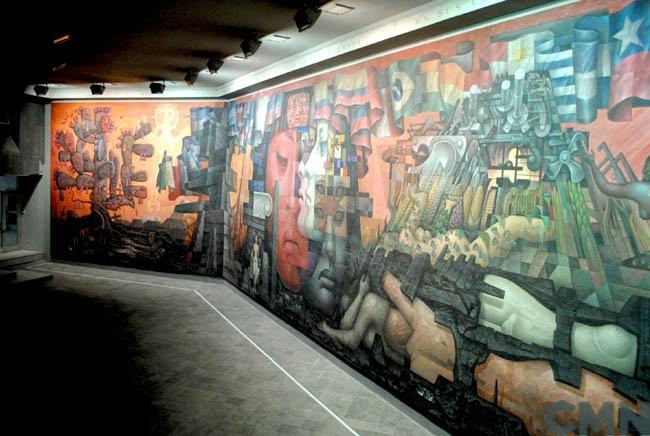 Imagen del monumento Mural &quot;Presencia de América Latina&quot; de Jorge González Camarena