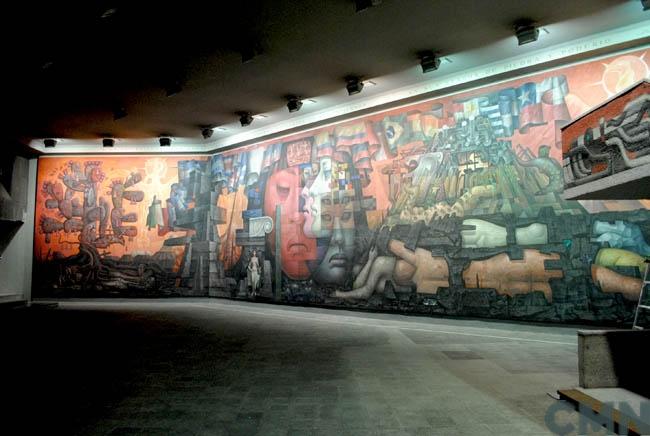 Imagen del monumento Mural &quot;Presencia de América Latina&quot; de Jorge González Camarena