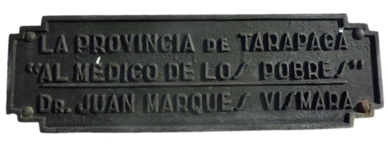 Imagen del monumento La Provincia De Tarapacá Al Médico De Los Pobres