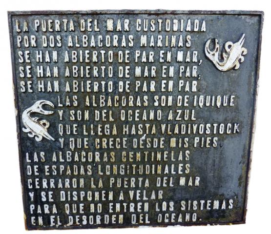 Imagen del monumento Pablo Neruda