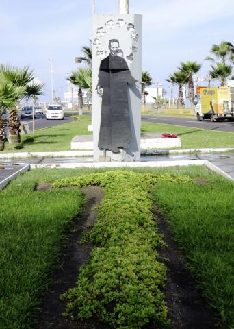 Imagen del monumento Padre Alberto Hurtado