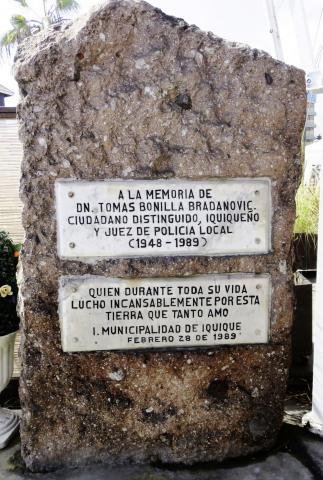 A la memoria de don Tomás Bonilla Bradanovic | Consejo de Monumentos Nacionales de Chile