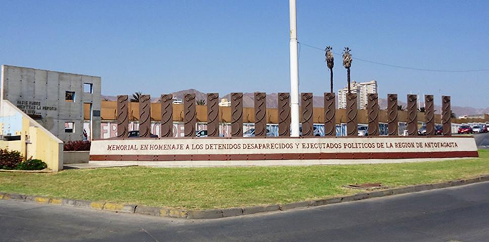 Imagen del monumento Memorial A Los Detenidos Desaparecidos Antofagasta