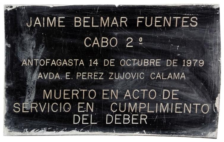 Imagen del monumento Carabinero Jaime Belmar