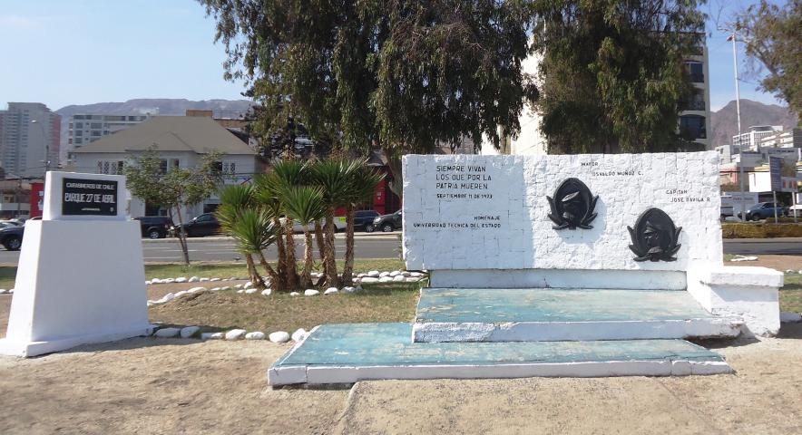 Imagen del monumento Osvaldo Muñoz y Jose Dávila