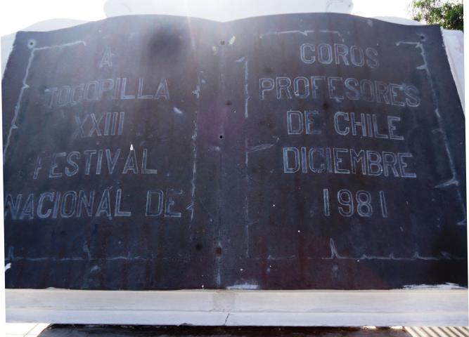 Imagen del monumento Festival Nacional De Coros Profesores De Chile